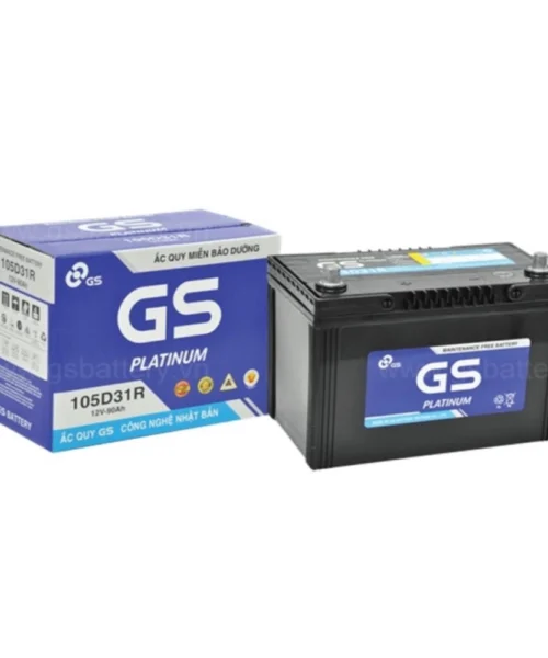 ẮC QUY GS MF 105D31R (12V,90AH)
