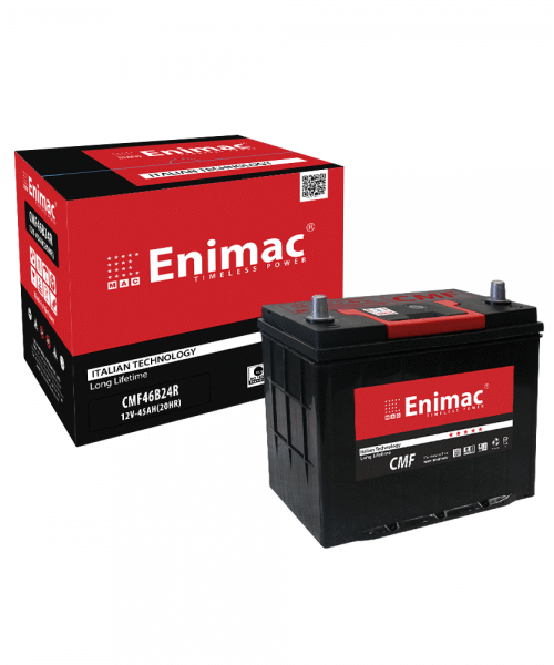 ẮC QUY ENIMAC CMF 46B24R (12V,45AH)