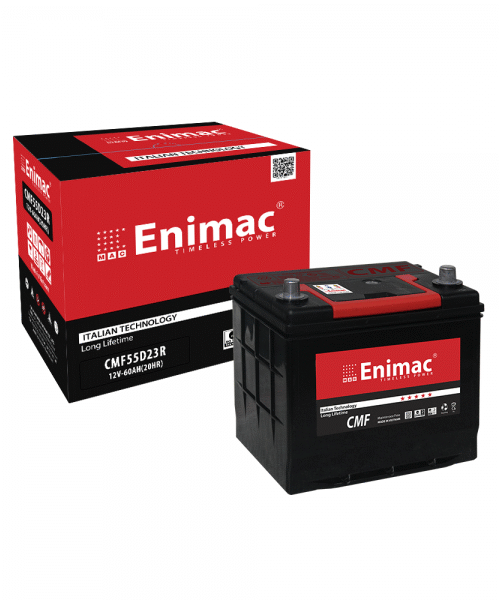 ẮC QUY ENIMAC CMF 55D23R (12V,60AH)