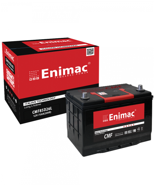 ẮC QUY ENIMAC CMF 85D26L (12V,75AH)