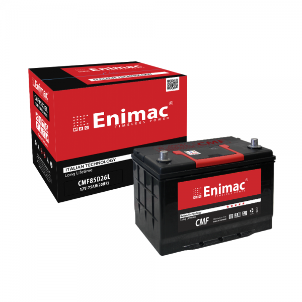 ẮC QUY ENIMAC CMF 85D26L (12V,75AH)