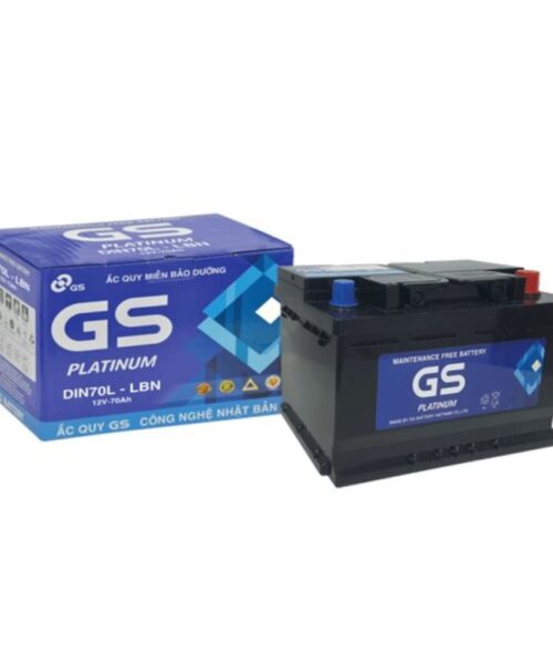ẮC QUY GS MF DIN70L-LBN (12V,70AH)