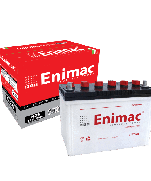 ẮC QUY ENIMAC N25 (12V,25AH)