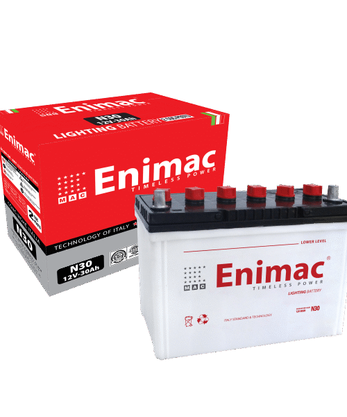 ẮC QUY ENIMAC N30 (12V,30AH)
