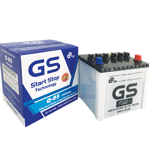 ẮC QUY GS  MF Q85 (12V,65AH)