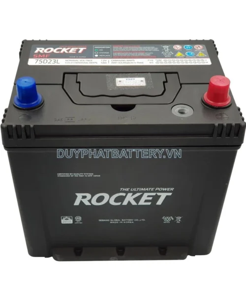 ẮC QUY ROCKET SMF 55D23L (12V,65AH)
