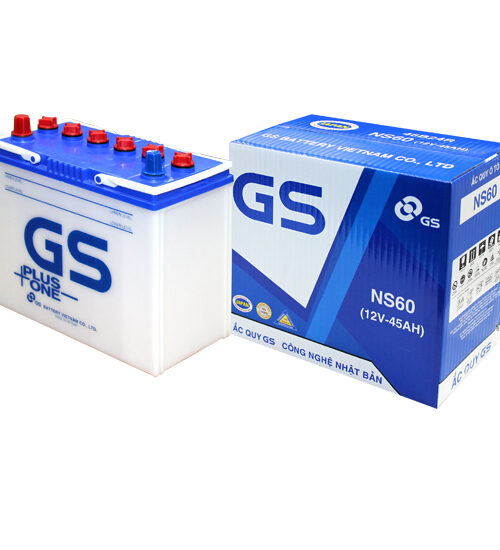 ẮC QUY GS NS60 (12V,45AH)