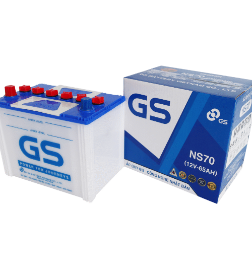 ẮC QUY GS NS70 (12V,65AH)